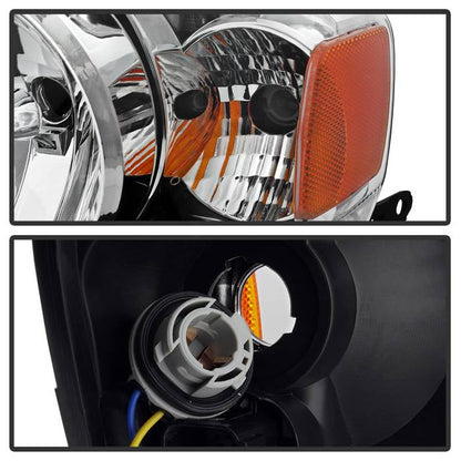SPYDER xTune 05-07 Ford Escape Driver Side Halogen Headlight - OEM Left (HD-JH-FESCA05-OE-L) 9943355