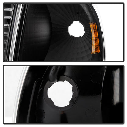 SPYDER Xtune Ford F150 97-03 / Expedition 97-02 Crystal Headlights w/Corner Black HD-JH-FF15097-SET-AM-BK 5070319
