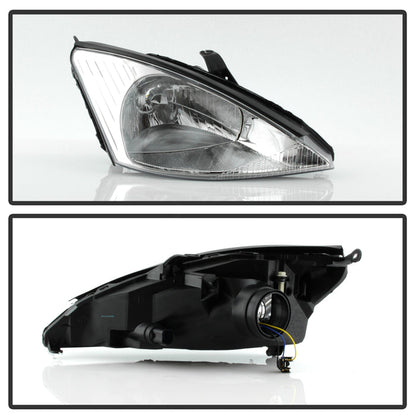 SPYDER xTune Ford Focus 00-04 OEM Style Headlights - Chrome HD-JH-FFOC00-C 9037306