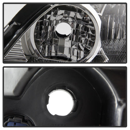 SPYDER xTune Ford Focus 05-07 OEM Style Headlights - Chrome HD-JH-FFOC05-C 9037320