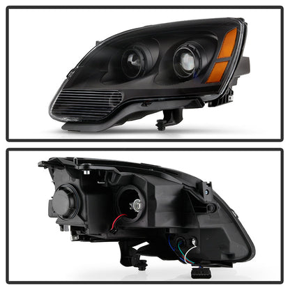 SPYDER Xtune GMC Acadia 2007-2013 Crystal Headlights Black HD-JH-GAC07-AM-BK 9025464