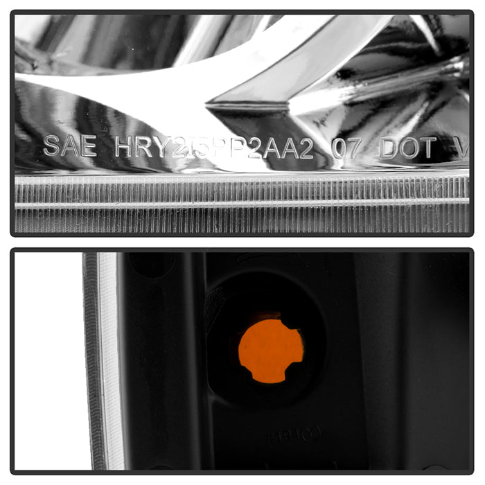 SPYDER Xtune GMC Yukon/Yukon Xl 07-14 Crystal Headlights Chrome HD-JH-GMCY07-AM-C 9027369