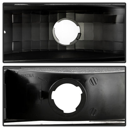 SPYDER xTune GMC Sierra 99-06 /Yukon 00-06 Crystal Headlights & Bumper Lights - Black HD-JH-GS99-AM-SET-BK 9037474