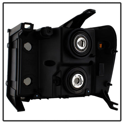 SPYDER Xtune GMC Sierra 07-13 Crystal Headlights Black Smoked HD-JH-GSIE07-AM-BSM 9034763