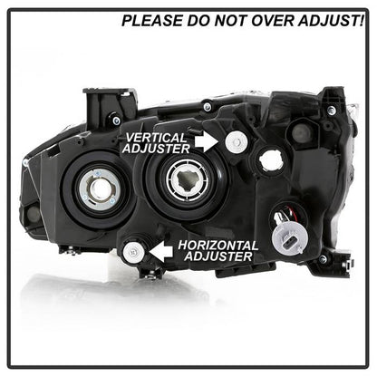 SPYDER xTune 16-18 Honda Civic Passenger Side Halogen Headlight - OEM Right (HD-JH-HC16-H-OE-R) 9044403