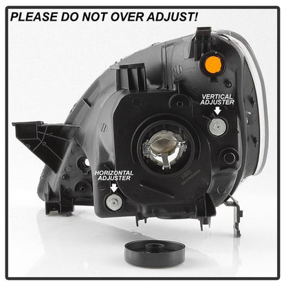 SPYDER xTune 02-04 Honda CR-V Driver Side Halogen Headlight - OE Left (HD-JH-HCRV02-AM-C) 9942914