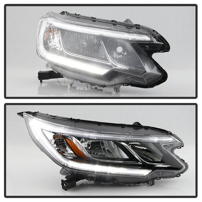 SPYDER 15-16 Honda CRV OEM Style Halogen Headlight - Passenger Side Only 9049835
