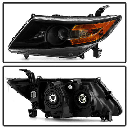 SPYDER xTune Honda Odyssey Halogen Models Only 11-15 OEM Style Headlights - Black HD-JH-HODY11-AM-BK 9035333