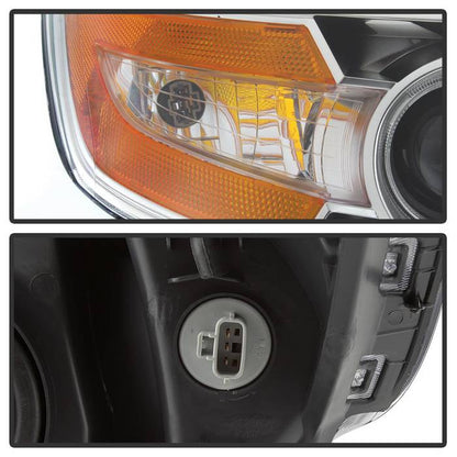 SPYDER xTune 11-15 Honda Odyssey OEM Style Halogen Headlights - Chrome (HD-JH-HODY11-AM-C) 9043468
