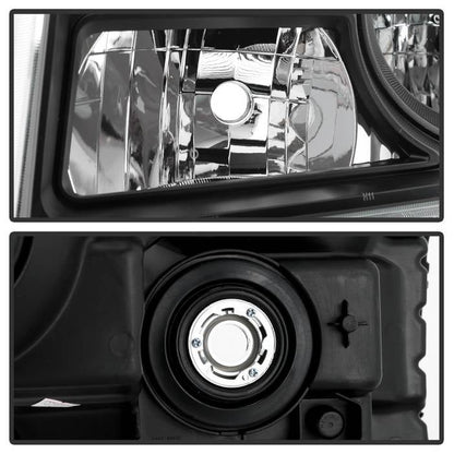 X-Tune 12-15 Honda Pilot OEM Style Headlights - Black (HD-JH-HPIL12-AM-BK) 9046490