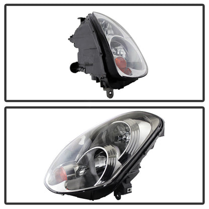 SPYDER Xtune Infiniti G35 05-06 Sedan Crystal Headlights Xenon/Hid Model Only Chrome HD-JH-IG354D-HID-C 9023910