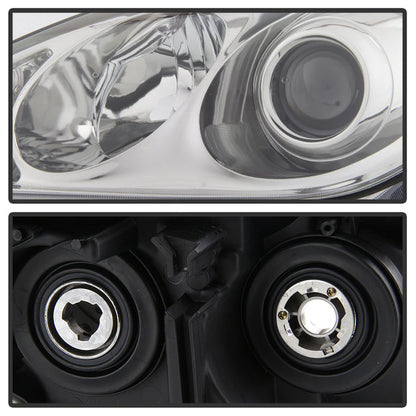SPYDER xTune 05-06 Lexus ES330 OEM Style Halogen Headlights - Chrome (HD-JH-LES05-OE) 9039010