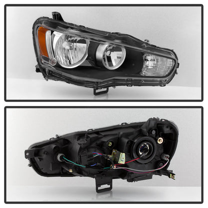 SPYDER xTune Mitsubishi Lancer 08-15 Passenger Side Headlights - OEM Right HD-JH-ML08-OE-R 9937460