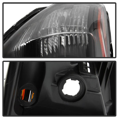 SPYDER xTune 10-13 Nissan Altima Coupe OEM Style Halogen Projector Headlights - Blk (HD-JH-NA10-2D-AM-BK) 9039072