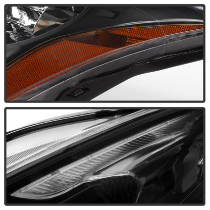 SPYDER xTune Nissan Altima 10-12 4Dr OE Style Headlights halogen models only - Black HD-JH-NA104D-AM-BK 9937446