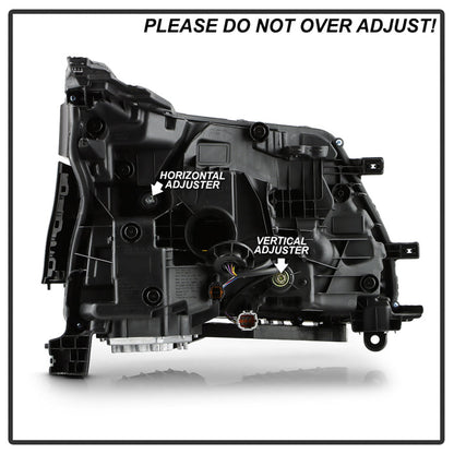 SPYDER xTune 21-24 Nissan Armada Full LED Headlight - OE Left (HD-JH-NARM21-FLED-OE-L) 9959912