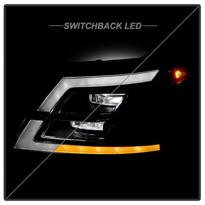 SPYDER xTune 21-24 Nissan Armada Full LED Headlight - OE Left (HD-JH-NARM21-FLED-OE-L) 9959912