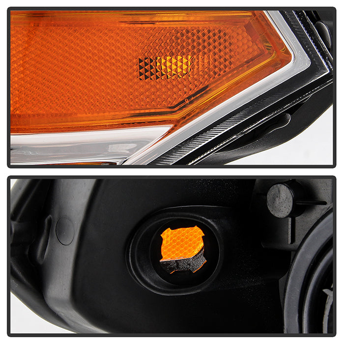 SPYDER Xtune Nissan Frontier 09-16 OEM Style Headlights Chrome HD-JH-NF09-AM-C 9049446