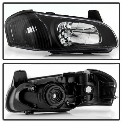 SPYDER xTune 00-01 Nissan Maxima (Excl 20th Anniversary Edition) OEM Headlights - Black (HD-JH-NM00-BK) 9042782