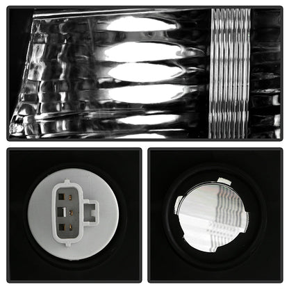 SPYDER xTune 09-14 Nissan Maxima Halogen ONLY (No HID) OEM Style Headlights - Black HD-JH-NM09-AM-BK 9035494