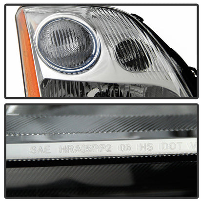 SPYDER xTune Nissan Sentra 07-09 L4 2.0L Only Passenger Side Headlight -OEM Right HD-JH-NS07-2.0L-OE-R 9035623
