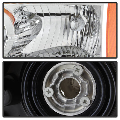 SPYDER xTune 04-07 Nissan Armada OEM Headlights - Chrome (HD-JH-NTI08-AM-C) 9037924
