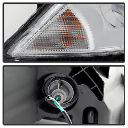 SPYDER xTune 07-12 Nissan Versa Driver Side Headlights - OEM Left (HD-JH-NV07-OE-L) 9038358