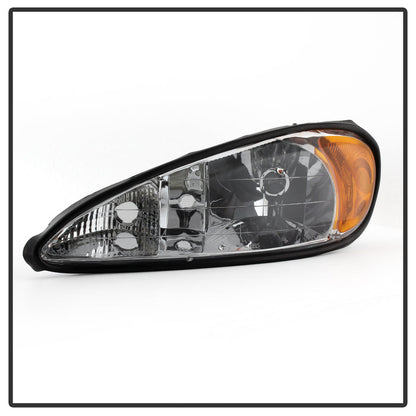 SPYDER Xtune Pontiac Grand Am 99-05 Crystal Headlights Chrome HD-JH-PGAM99-AM-C 9023514