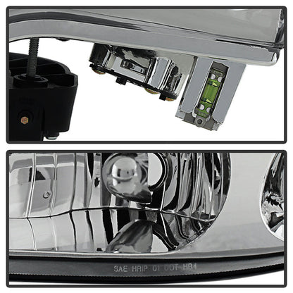 SPYDER Xtune Satun Sc Series Coupe 2001-2002 OEM Style Headlights Chrome HD-JH-SASC-01-C 9029721