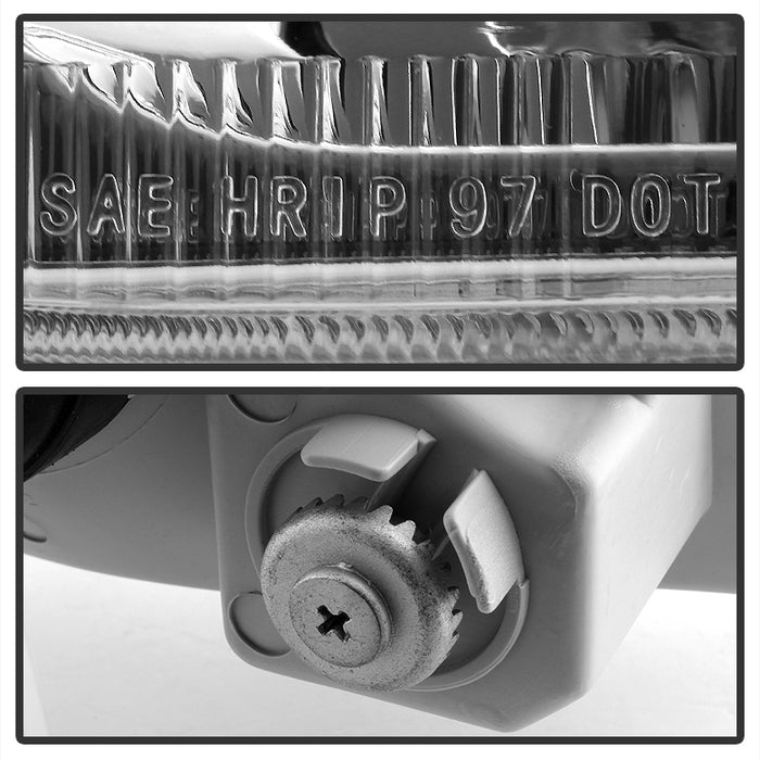 SPYDER xTune Suzuki Grand Vitara 99-03 OEM Style Headlights - Chrome HD-JH-SGV99-C 9035722