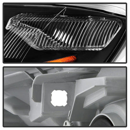 SPYDER Xtune Toyota 4Runner 03-05 Crystal Headlights Black HD-JH-T4R03-AM-BK 9023583