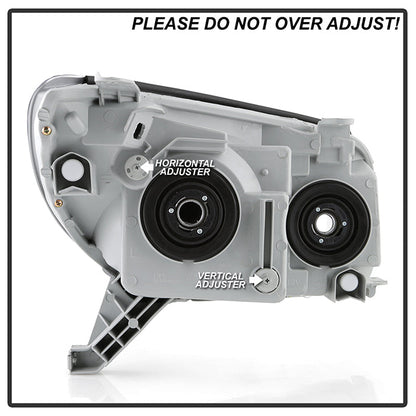 SPYDER Xtune Toyota 4Runner 03-05 Crystal Headlights Black HD-JH-T4R03-AM-BK 9023583