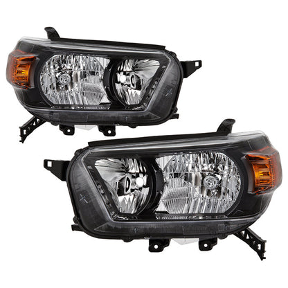 SPYDER Xtune 10-13 Toyota 4Runner OEM Style Headlights Black HD-JH-T4R10-OE-BK 9049385