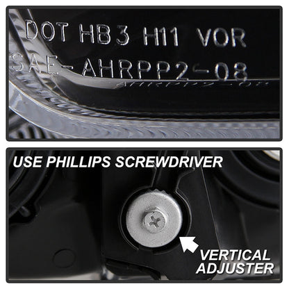 SPYDER Xtune 10-13 Toyota 4Runner OEM Style Headlights Black HD-JH-T4R10-OE-BK 9049385