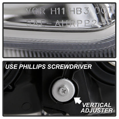 SPYDER Xtune 10-13 Toyota 4Runner OEM Style Headlights Chrome (HD-JH-T4R10-OE-C) 9049392