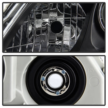 SPYDER Xtune Toyota Camry 10-11 ( USa Built/Nal ) Amber Projector Headlights Black HD-JH-TCAM10-AM-BK 5072870