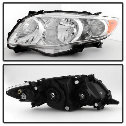 SPYDER xTune Toyota Corolla 2009-2010 Driver Side Headlight -OEM Left HD-JH-TCO09-OE-L 9035913