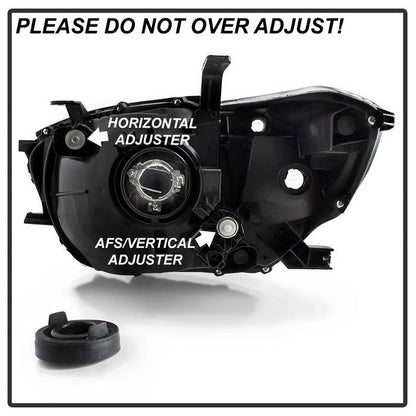 SPYDER xTune 08-10 Toyota Highlander (Excl Hybrid/Sport) OEM Style Headlights -Blk (HD-JH-THIGH08-AM-BK) 9044144