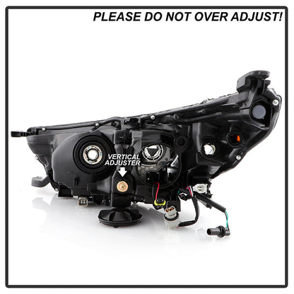 xTune Toyota Highlander 17-19 (LE / XLE) non DRL Halogen Headlight - OE Right HD-JH-THIGH17-OE-R 9949463