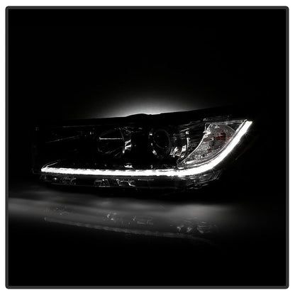 xTune Toyota Highlander 17-19 w/LED DRL Halogen Headlight - OE Black Left HD-JH-THIGH17SE-OE-BK-L 9949470