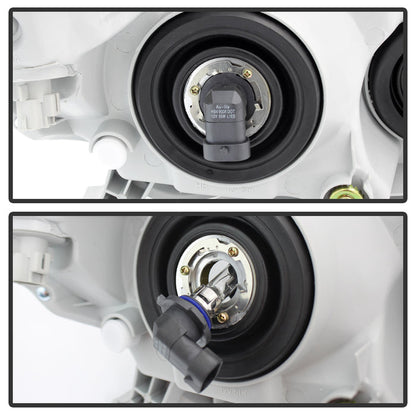 SPYDER Xtune Toyota Matrix 03-08 Crystal Headlights Chrome HD-JH-TM03-AM-C 9023729