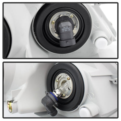 SPYDER Xtune Toyota Matrix 03-08 Crystal Headlights Chrome HD-JH-TM03-AM-C 9023729