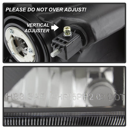 SPYDER xTune 09-13 Toyota Matrix OEM Style Headlights - Black (HD-JH-TM09-AM-BK) 9039164
