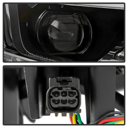 SPYDER 22-24 Toyota RAV4 LED High Low Beam w/Halogen Bulb Headlight- Right (HD-JH-TRAV422-LED-OE-R) 9959486