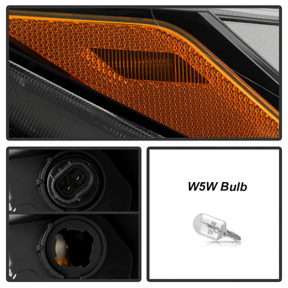 SPYDER 22-24 Toyota RAV4 LED High Low Beam w/Halogen Bulb Headlight- Right (HD-JH-TRAV422-LED-OE-R) 9959486