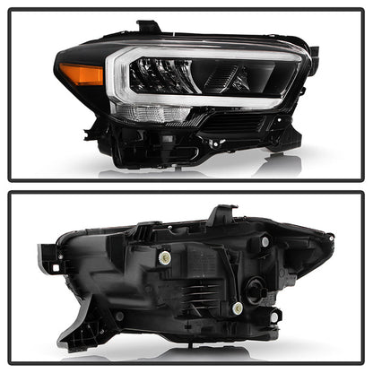 SPYDER Xtune 20-22 Toyota Tacoma Full LED w/DRL Headlight - OE Right (HD-JH-TTA20-FLED-OE-R) 9953316