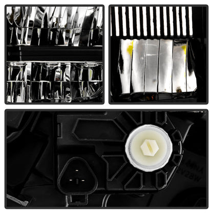 Spyder 14-17 Toyota Tundra OEM LED Headlights Black(Does Not Fit Models With DRL) 9049323