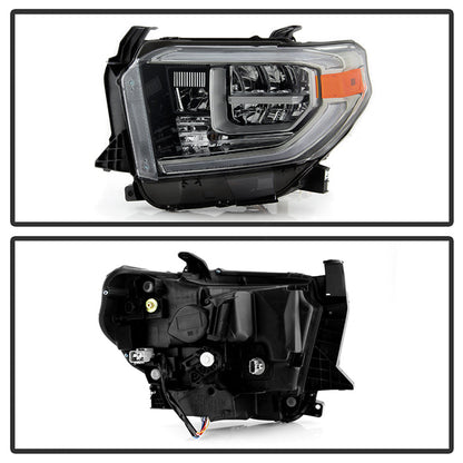 xTune Toyota Tundra 18-20 (Fit LED Only) OEM Style Headlights - Smoke Left HD-JH-TTU18-LED-OE-SM-L 9949272