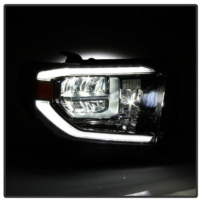 xTune Toyota Tundra 18-20 (Fit LED Only) OEM Style Headlights - Smoke Right HD-JH-TTU18-LED-OE-SM-R 9949289