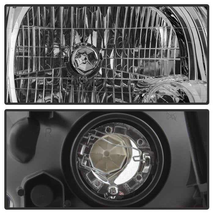 SPYDER xTune 05-06 Toyota Tundra 4DR Double Cab OEM Style Headlights - Chrome HD-JH-TTUN05-C 9043376
